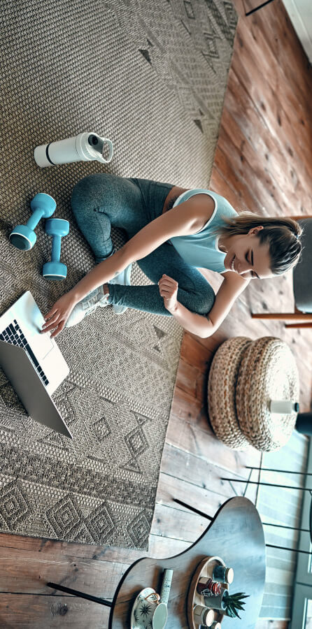 People using a tread mill at YourSpace gym